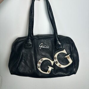 Y2k Black guess shoulder bag